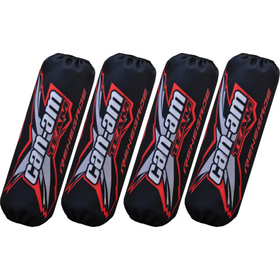 Shock cover Can-am Renegade black-red new model