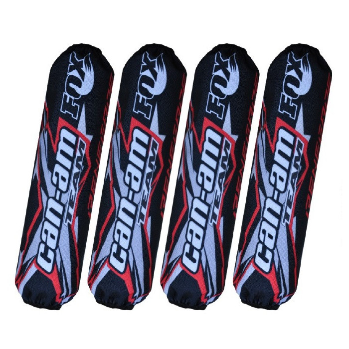 Shock cover Can-am Renegade black-red fox shock
