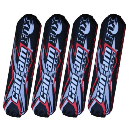 Shock cover Can-am Renegade black-red fox shock