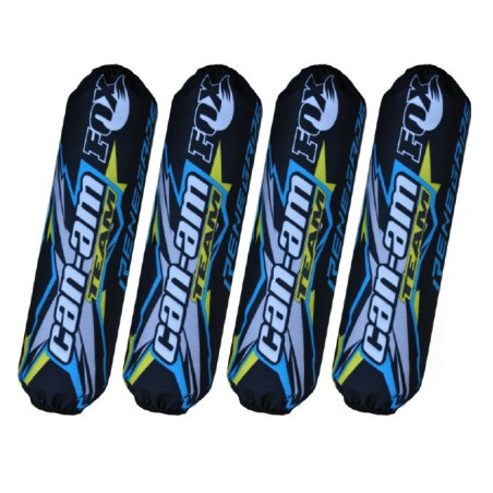 Shock cover Can-am Renegade black-blue fox shock
