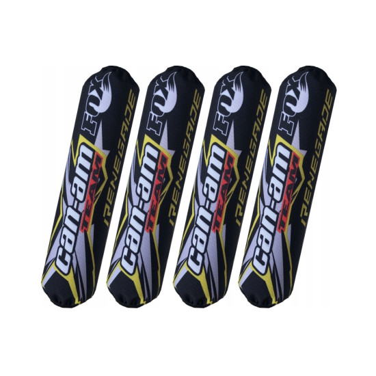 Shock cover Can-am Renegade black-yellow fox shock