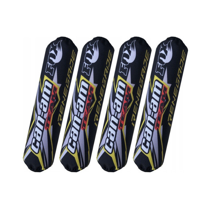 Shock cover Can-am Renegade black-yellow fox shock