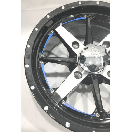 Kit inserts and nuts color blue