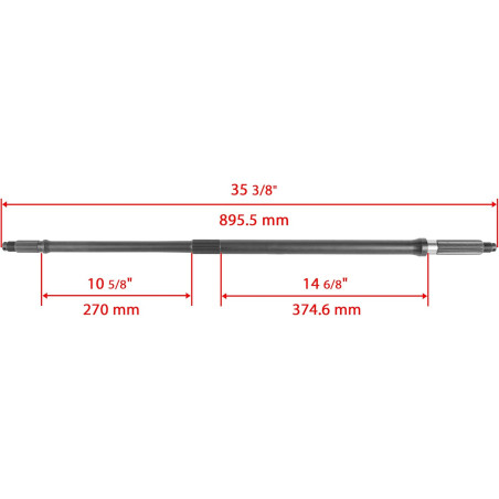Rear Axle Honda TRX 420 500 42311-HR3-A20