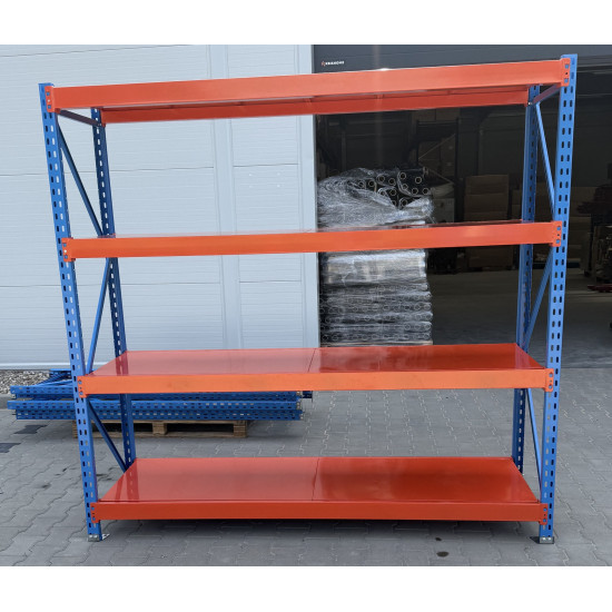 Shelf rack H2000xL2000x600mm 2pcs frames + 4pcs shelves