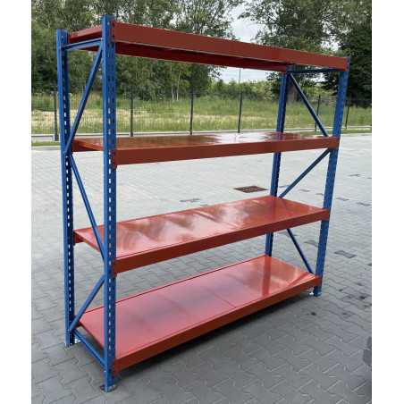 Shelf rack H2000xL2000x600mm 2pcs frames + 4pcs shelves