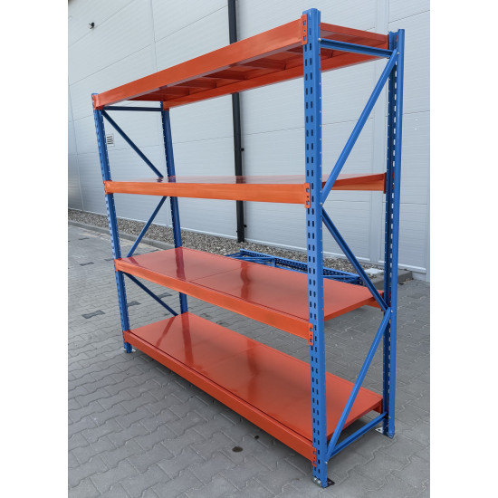 Shelf rack H2000xL2000x600mm 2pcs frames + 4pcs shelves