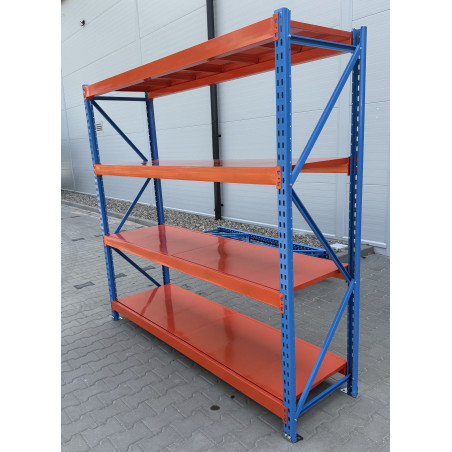 Shelf rack H2000xL2000x600mm 2pcs frames + 4pcs shelves