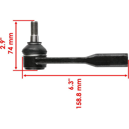 Tie rod ends Polaris RZR 900 1000 7061216 7061215