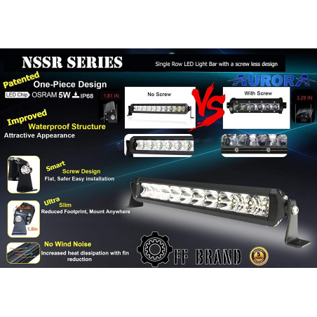 Led bar LED 10 50W combo ALO-S5D1-10-H
