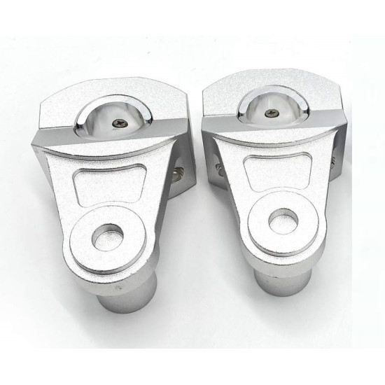 black universal mounting kits from 22mm to 22 28mm , high 60mm black silver
