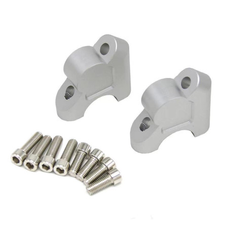 universal mounting kits from 22mm to 22mm silver color