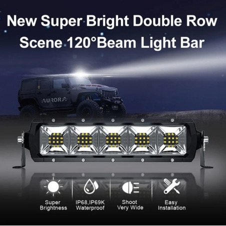 Led bar LED 20 200W model scene E12