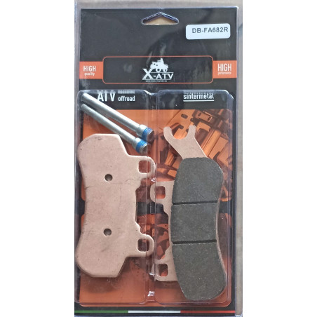 Brake pads can-am maverick traxter defender FA682R 715900386
