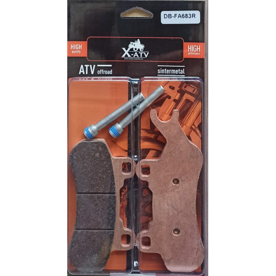 Brake pads can-am maverick traxter defender FA683R 715900387