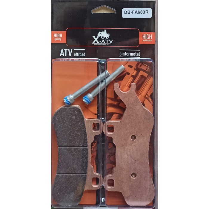 Brake pads can-am maverick traxter defender FA683R 715900387