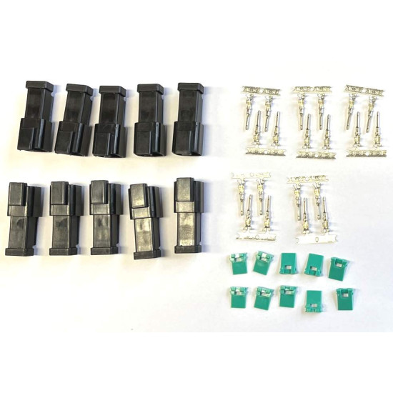 Plugs for electrical harness 10 pcs