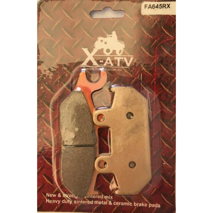 Brake pads front right Can-am Commander Maverick Yamaha wiking wolverine FA645RX 05601150