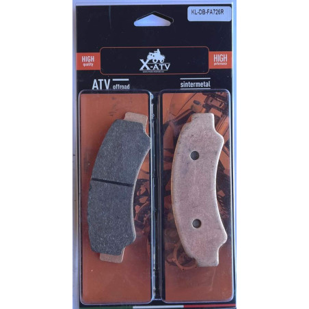 Brake pads Cfmoto FA726RX 7020-0810B0, 9AWA-0811A0