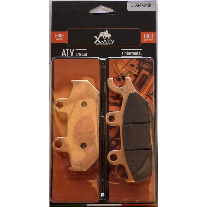 Brake pads front left Can-am Commander Maverick Yamaha wiking wolverine FA642RX 05601149