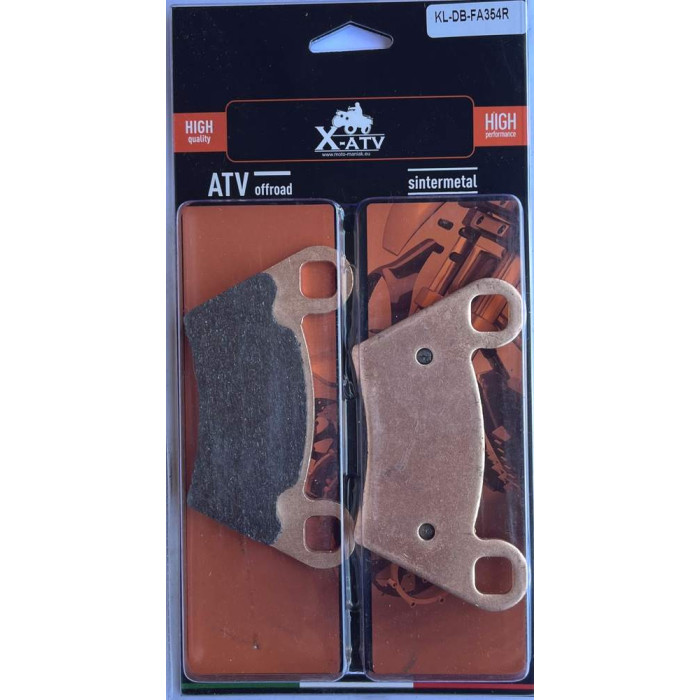 Brake pads rear Polaris Ranger RZR 500 700 800 1000, 2202413, FA354R