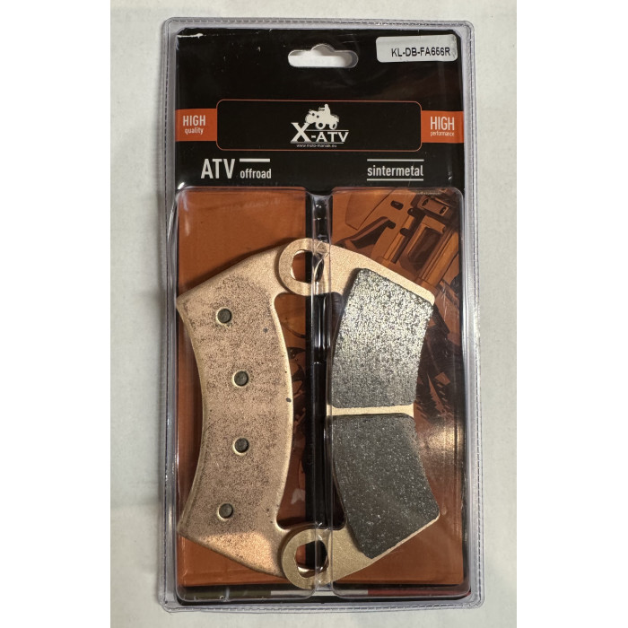 Brake pads polaris Polaris RZR XP Turbo rear FA656RX 2205949