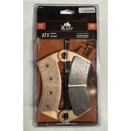 Brake pads polaris Polaris RZR XP Turbo rear FA656RX 2205949