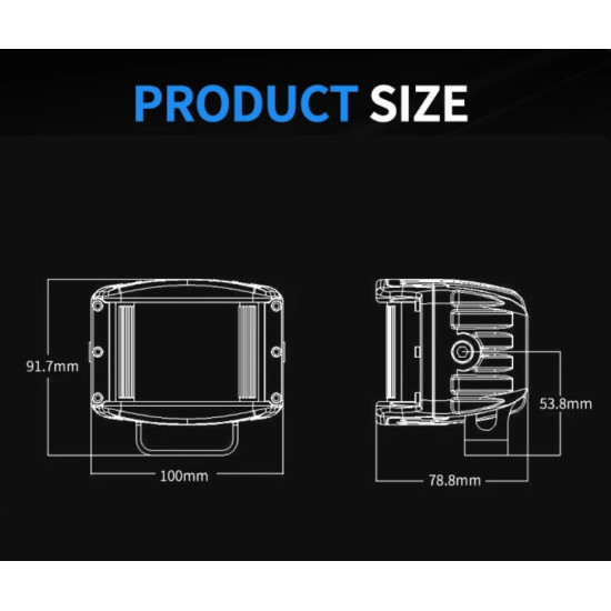 led light Aurora 2 40W ALO-2-E4E15D1