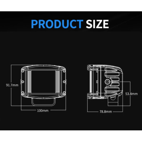 led light Aurora 2 40W ALO-2-E4E15D1