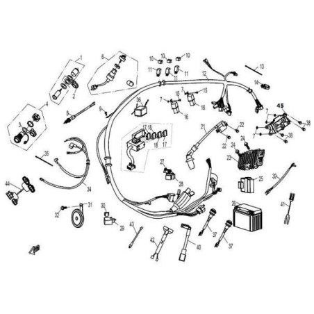 6. Ignition cfmoto 500 x5 9010-010000