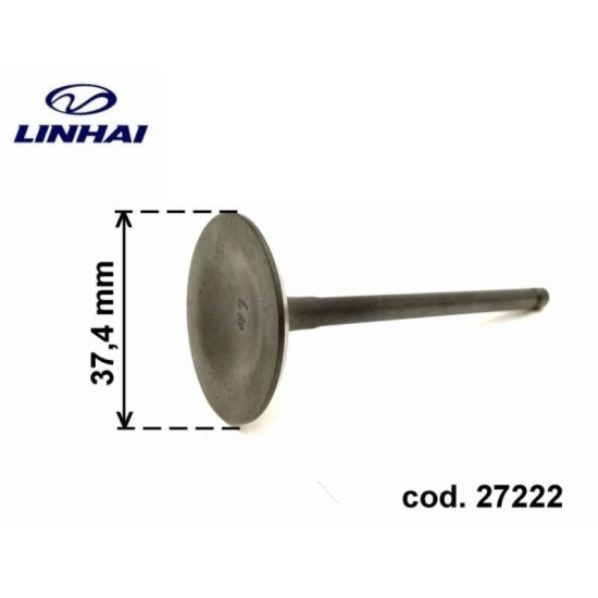 Intake valve linhai 400 27222