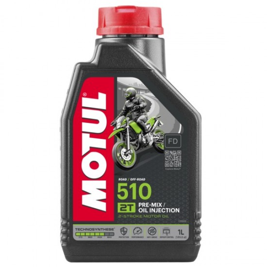 Motul 510 2T semi-synthetic oil 1L