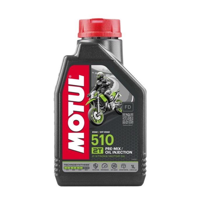 Motul 510 2T semi-synthetic oil 1L