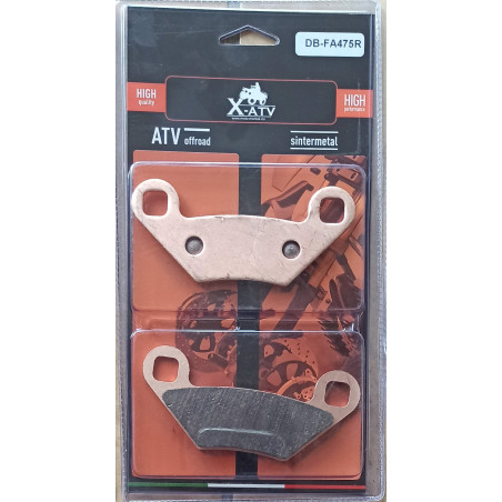 Brake pads Polaris Sportsman 550 850 1000 FA475R DB2199 2203628