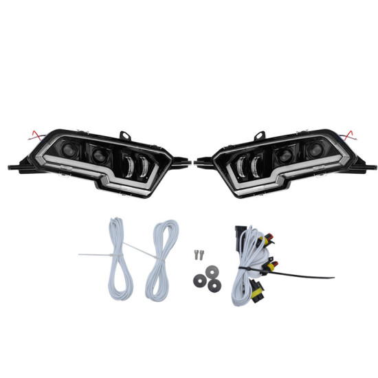 Front led lights with halo Sportsman 570 1000 2415094 2415095