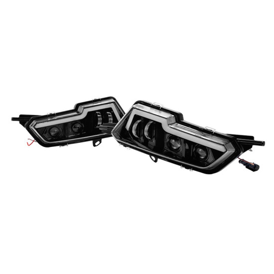Front led lights with halo Sportsman 570 1000 2415094 2415095