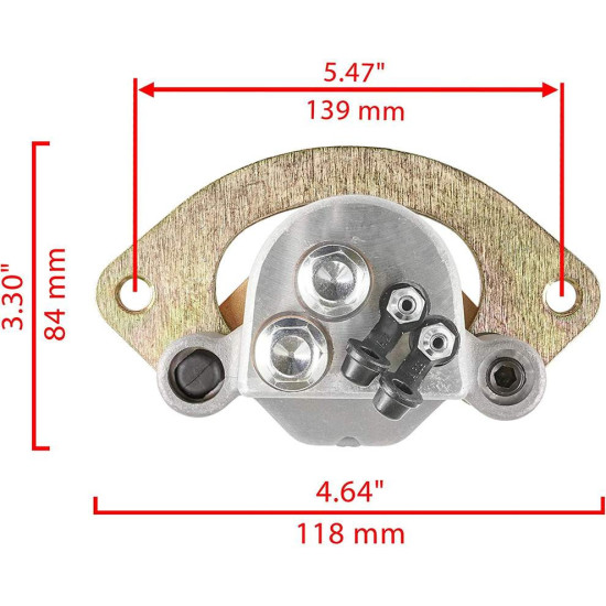 Brake caliper rear left Polaris Sportsman 550 850 1000 XP Scrambler 850 1000 1911458