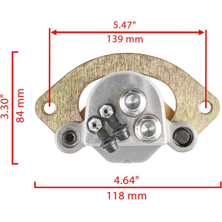 Brake caliper rear right Polaris Sportsman 550 850 1000 XP Scrambler 850 1000 1911459