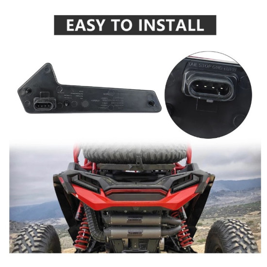 rear lights Polaris Sportsman 850 1000 XP 17-22 smoked