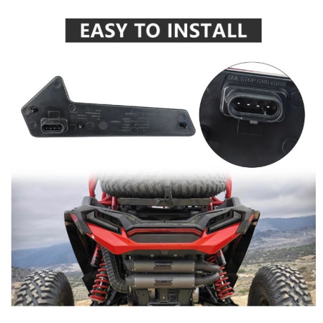 rear lights Polaris Sportsman 850 1000 XP 17-22 smoked