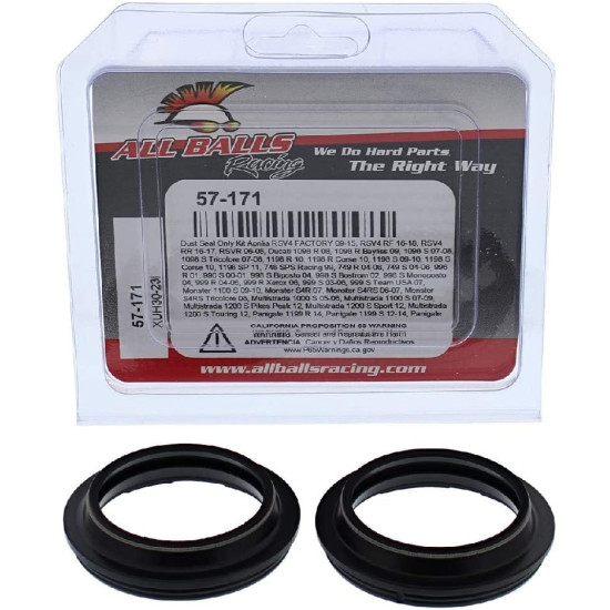 ALL BALLS front shock absorber dust seals (Dust Seal) APRILIA RSV4, TUONO 1100, DUCATI 1098/1198/749, MONSTER 1100/S4