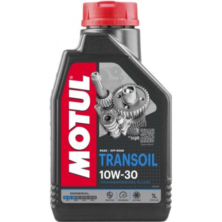 Motul Transoil Expert 2T / 4T 10w40 pusiau sintetinis pavarų dėžės tepalas 1L