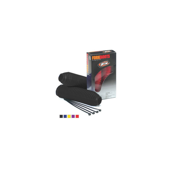 PROGRIP rubber shock absorber protectors PG2500 color BLACK (diameter 34/37 - 40/45 MM) (PG2500/1)