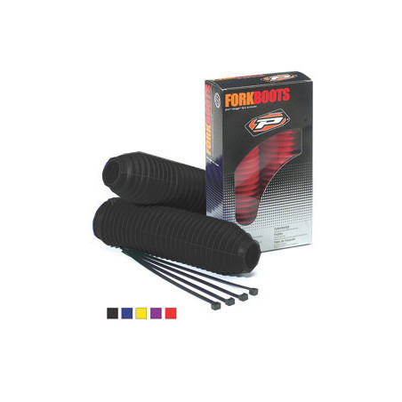 PROGRIP rubber shock absorber protectors PG2500 color BLACK (diameter 34/37 - 40/45 MM) (PG2500/1)