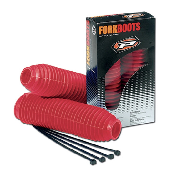 PROGRIP rubber shock absorber protectors PG2500 color RED (diameter 34/37 - 40/45 MM) (PG2500/3)