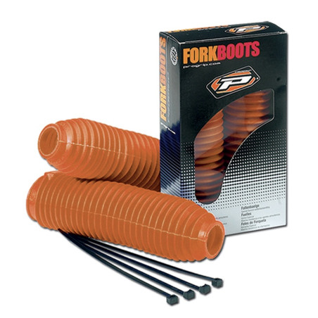 PROGRIP rubber shock absorber protectors PG2500 color orange KTM (diameter 34/37 - 40/45 MM)