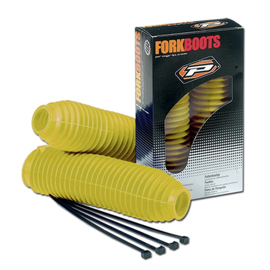 PROGRIP rubber shock absorber protectors PG2500 color yellow (diameter 34/37 - 40/45 MM) (2500-105)