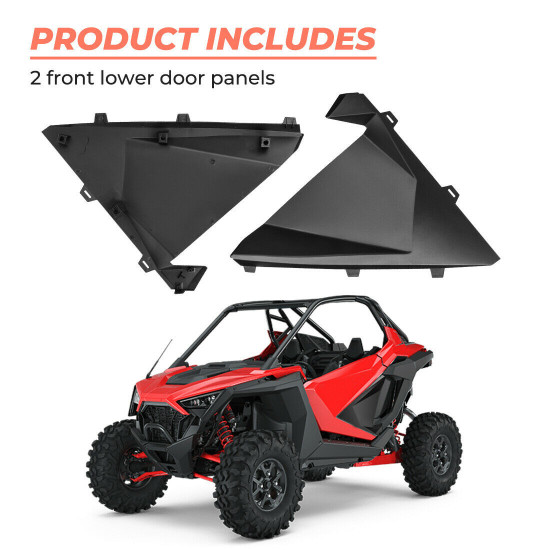 Plastic lower panel doors Polaris RZR PRO 2020