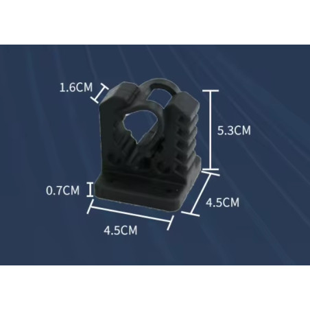 Super Fix Rubber Clamp 25-33 mm 2 pcs