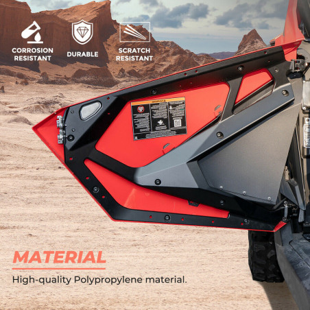 Plastic lower panel doors Polaris RZR PRO 2020